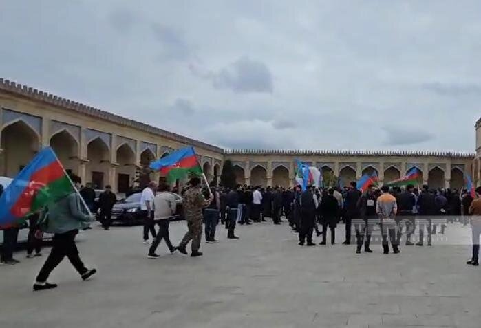 Füzulidə yol qəzasında həlak olan polis əməkdaşı Seyfi Abdullayev dəfn edilib - YENİLƏNİB
