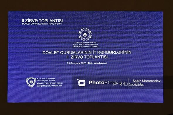 Bakıda dövlət qurumlarının İT rəhbərlərinin II zirvə toplantısı keçirilir - FOTO/VİDEO