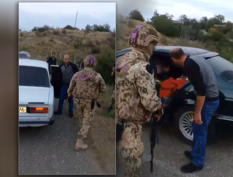 Azərbaycan Xankəndi yoluna tam nəzarət edir - VİDEO