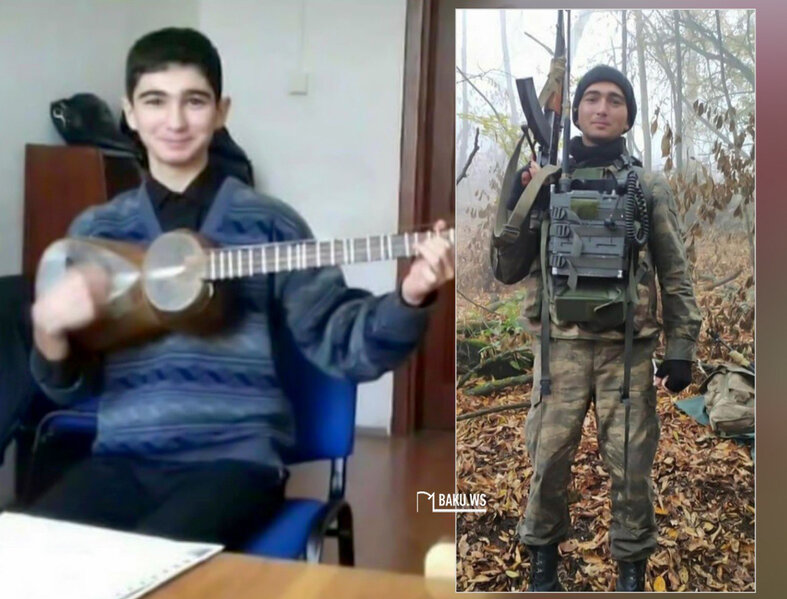 Tarzən şəhid olan 20 yaşlı tələbəsinin FOTOlarını paylaşdı