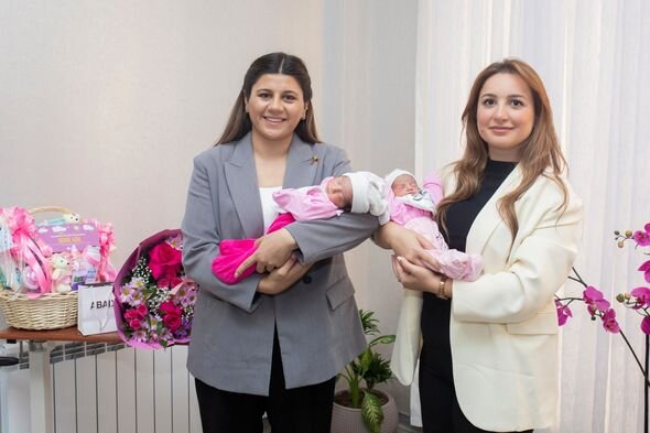 Şəhidin yeni doğulan əkiz övladları üçün hesab açılacaq - FOTO