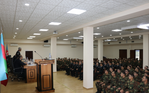 Hərbi Prokurorluq və DTX Ulu Öndərin 100 illik yubileyi münasibəti ilə tədbir keçirdi