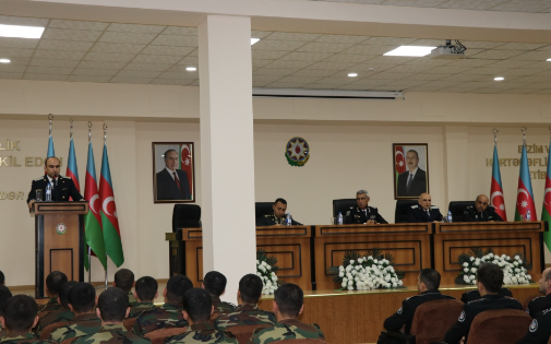 Hərbi Prokurorluq və DTX Ulu Öndərin 100 illik yubileyi münasibəti ilə tədbir keçirdi