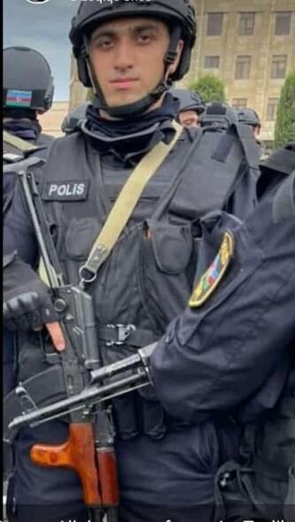 Antiterror tədbirlərində yaralanaraq şəhid olan polis dəfn edilib - YENİLƏNİB + FOTO