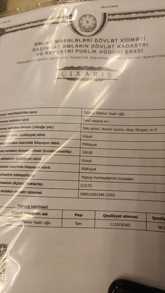 ""Olympus MMC" mülkümü qəsb edir" - Şikayət