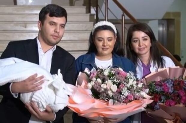 35 gün əsirlikdə olmuş Vətən müharibəsi qazisi ata oldu - VİDEO