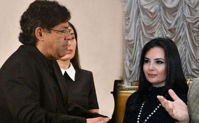 Aysel həyat yoldaşının çıxışını belə izlədi - FOTOLAR