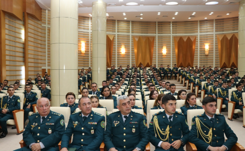 Hərbi Prokurorluq Dövlət Sərhəd Xidməti ilə birlikdə Ulu Öndərin 100 illik yubileyi ilə bağlı tədbir keçirib