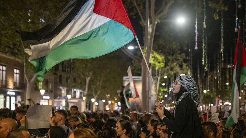 Argentina və Ekvadorda Fələstinə dəstək nümayişi keçirilib