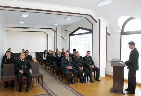Naxçıvan Hərbi Prokurorluğunda "Qalib Azərbaycanın Müzəffər Ali Baş Komandanı" adlı tədbir keçirilib