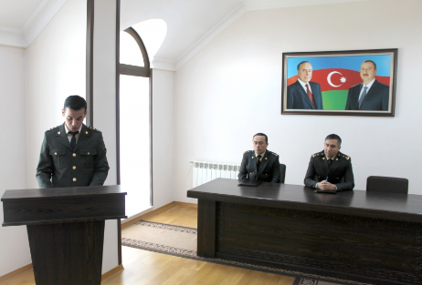 Naxçıvan Hərbi Prokurorluğunda "Qalib Azərbaycanın Müzəffər Ali Baş Komandanı" adlı tədbir keçirilib