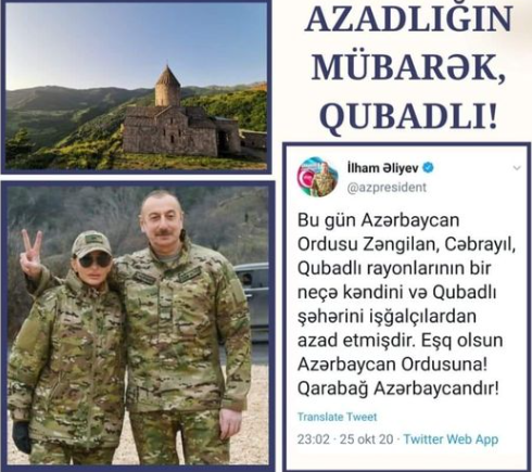 Bu gün Qubadlı Şəhəri Günüdür