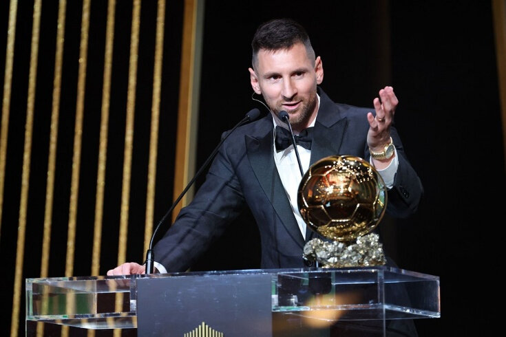 Messi "Qızıl top"a səkkizinci dəfə layiq görüldü