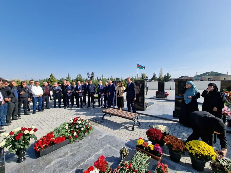 Suraxanıda antiterror tədbirlərində şəhid olanların 40 mərasimi keçirilib - Fotolar