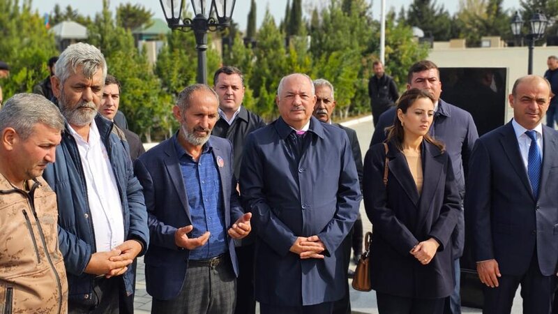 Suraxanıda antiterror tədbirlərində şəhid olanların 40 mərasimi keçirilib - Fotolar