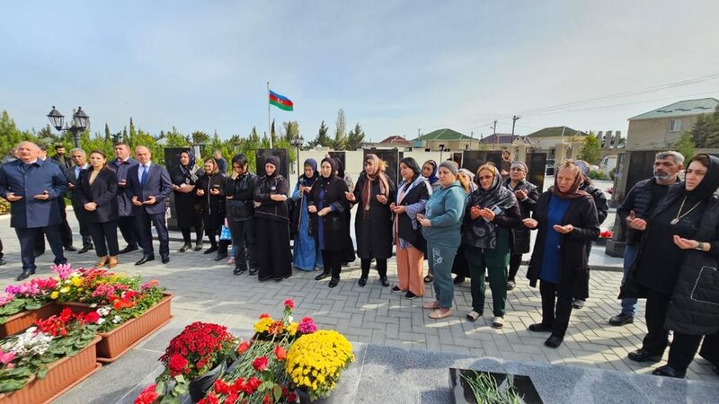 Suraxanıda antiterror tədbirlərində şəhid olanların 40 mərasimi keçirilib - Fotolar