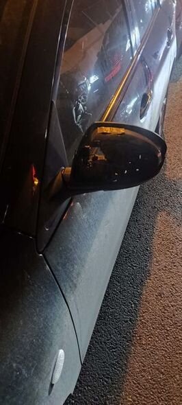 Sürücü park edilmiş maşını vurub qaçıb: Dəymiş zərəri ödəmir - FOTO