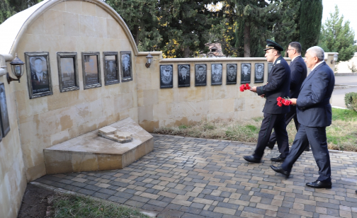 Hərbi Prokurorluq Tovuzda Ulu Öndərin 100 illik yubileyi ilə bağlı hərbi qulluqçularla birgə tədbir keçirib