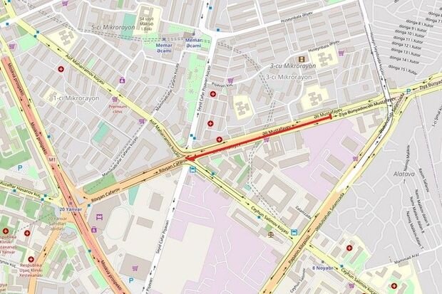 Sürücülərin NƏZƏRİNƏ: Bakıda bir yolda hərəkət məhdudlaşdırılacaq