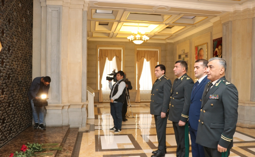 Hərbi Prokurorluqda qazilərlə görüş keçirilib