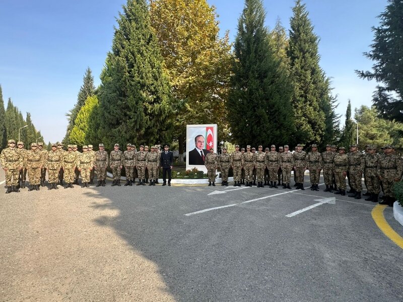Daxili Qoşunlarının N saylı hərbi hissəsində Hərbi Prokurorluq tərəfindən hüquqi maarifləndirmə tədbiri keçirilib
