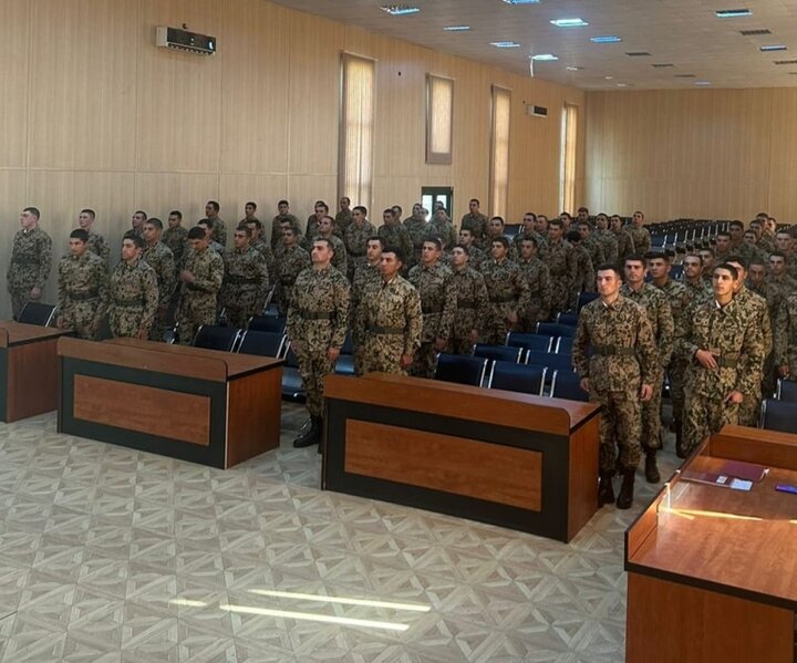 Daxili Qoşunlarının N saylı hərbi hissəsində Hərbi Prokurorluq tərəfindən hüquqi maarifləndirmə tədbiri keçirilib