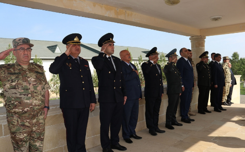 Hərbi Prokurorluq Ulu Öndər Heydər Əliyevin 100 illik yubileyi ilə bağlı Ağcabədidə tədbir keçirib