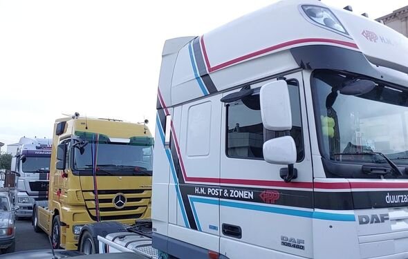 Lənkəranda TIR-larla gəlin gətirməyə gedənlər saxlanıldılar - FOTO/VİDEO