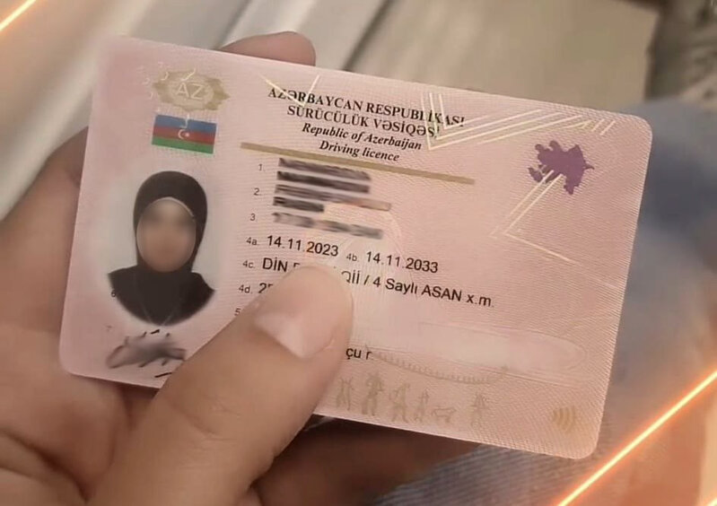 Azərbaycanda sürücülük vəsiqələrində hicab qadağası götürülüb? - RƏSMİ CAVAB