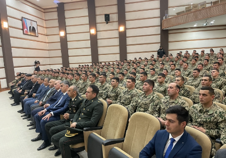 Hərbi Prokurorluq Ulu Öndərin 100 illik yubileyi ilə bağlı silsilə tədbirləri davam etdirir