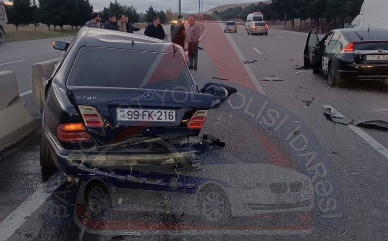 Bakıda ağır qəza - İki nəfər öldü - FOTO