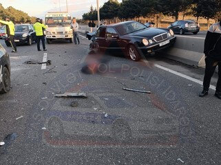 Bakıda ağır qəza - İki nəfər öldü - FOTO