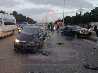 Bakıda ağır qəza - İki nəfər öldü - FOTO
