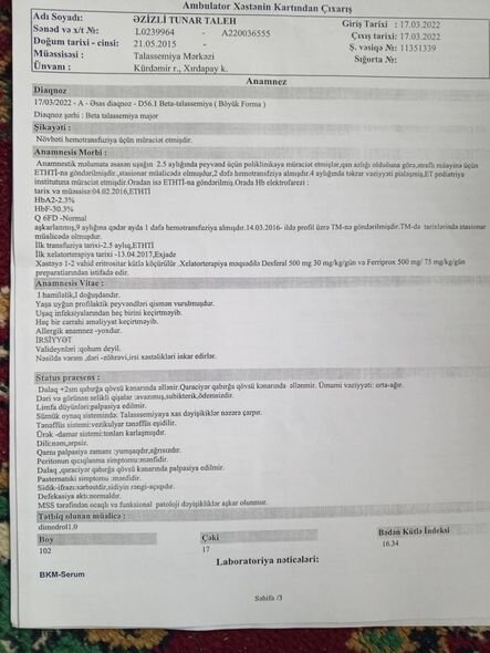 Səkkiz yaşlı Tunarın dəstəyə ehtiyacı var: Müalicə üçün pul lazımdır - FOTO