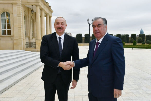 İlham Əliyev Emoməli Rəhmon ilə görüşüb - FOTO