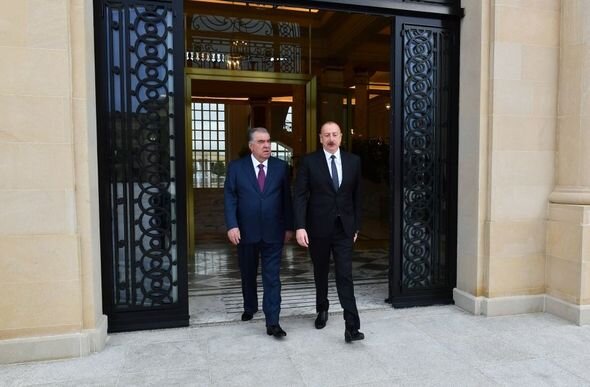 İlham Əliyev Emoməli Rəhmon ilə görüşüb - FOTO