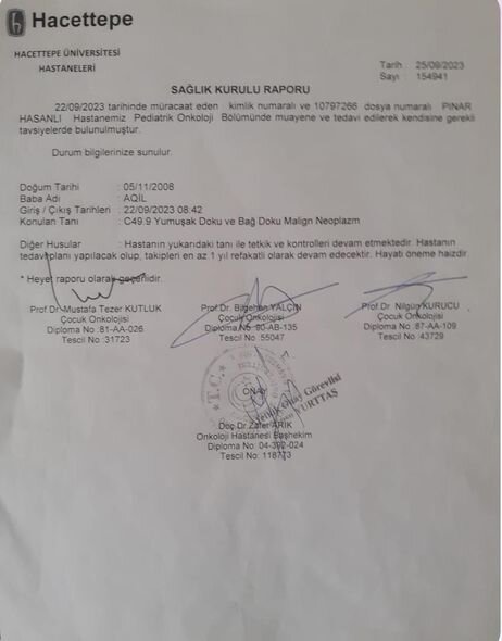 Yeganə qızı xərçəng xəstəsi olan anadan yardım ÇAĞIRIŞI: 15 min manat toplamalıyam - FOTO