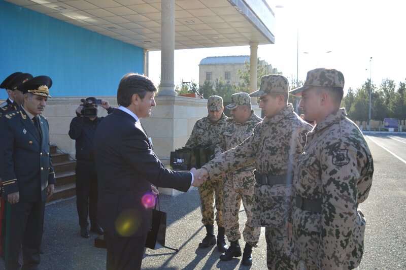 Hərbi Prokurorluq Ulu Öndər Heydər Əliyevin 100 illik yubileyi ilə bağlı Qəbələdə tədbir keçirib