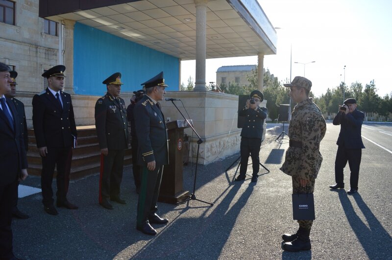 Hərbi Prokurorluq Ulu Öndər Heydər Əliyevin 100 illik yubileyi ilə bağlı Qəbələdə tədbir keçirib