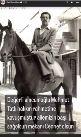 İbrahim Tatlısesə ağır itki