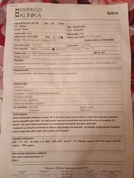 16 yaşlı Türkanənin dəstəyə ehtiyacı var: Müalicə üçün imkanları yoxdur - FOTO