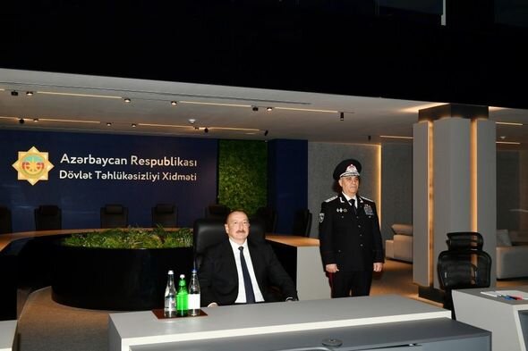 İlham Əliyev Dövlət Təhlükəsizliyi Xidmətinin yeni inzibati binalarının açılışında iştirak edib - FOTO/VİDEO