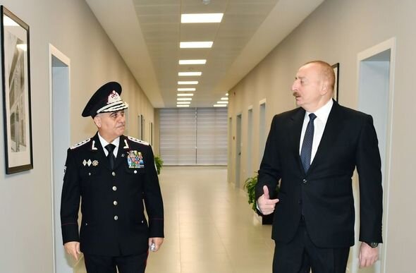 İlham Əliyev Dövlət Təhlükəsizliyi Xidmətinin yeni inzibati binalarının açılışında iştirak edib - FOTO/VİDEO