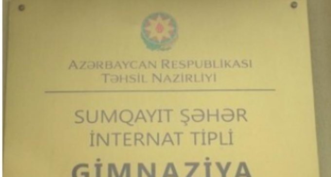 280 şagirdlik internat gimnaziyada 720 uşağın qeydiyyatda olduğu müəyyən edilib