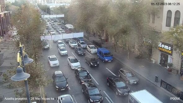 Bakının hansı küçələrində sıxlıq var? - SİYAHI + FOTO