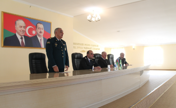 Hərbi Prokurorluq Ulu Öndərin 100 illik yubileyi ilə bağlı Şəmkirdə tədbir keçirib