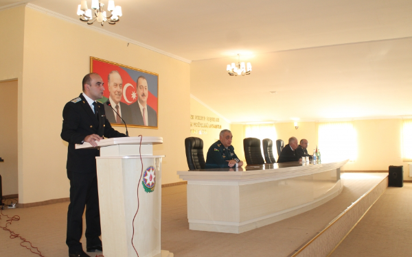 Hərbi Prokurorluq Ulu Öndərin 100 illik yubileyi ilə bağlı Şəmkirdə tədbir keçirib