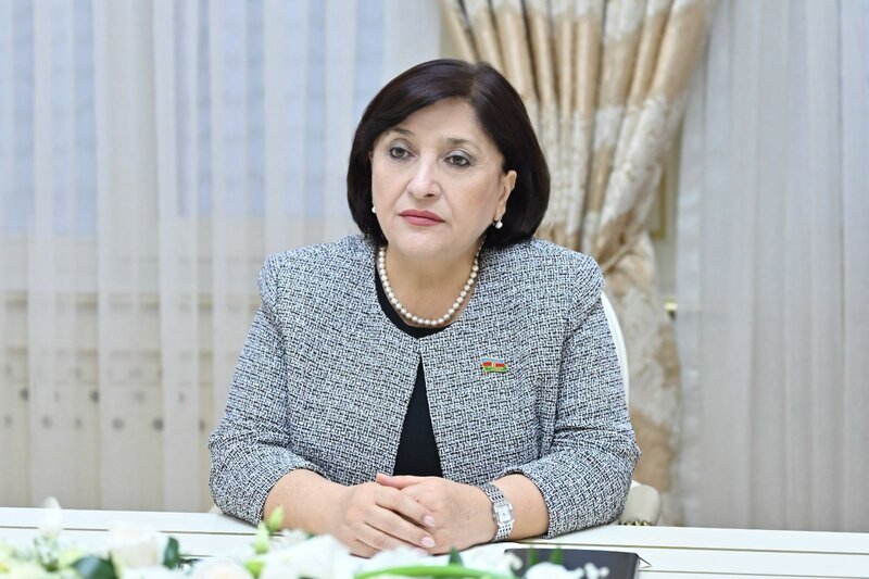 Sahibə Qafarova Türkiyə Respublikasının Ədalət və İnkişaf Partiyasının sədr müavininin başçılıq etdiyi nümayəndə heyəti ilə görüşüb