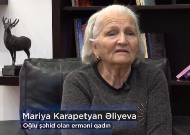 Azərbaycanlı şəhidin erməni anası - VİDEO