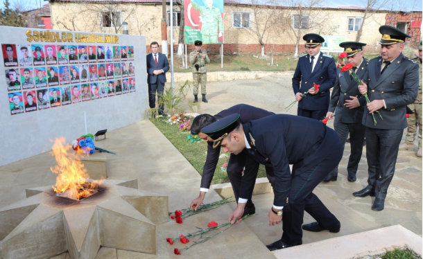 Hərbi Prokurorluq Ulu Öndərin 100 illik yubileyi ilə bağlı Gədəbəydə tədbir keçirib